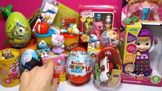 Барби киндер большое яйцо с сюрпризом открываем игрушки Giant surprise egg Barbie toys