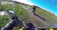 Who said Motorcycles Can't Swim ?