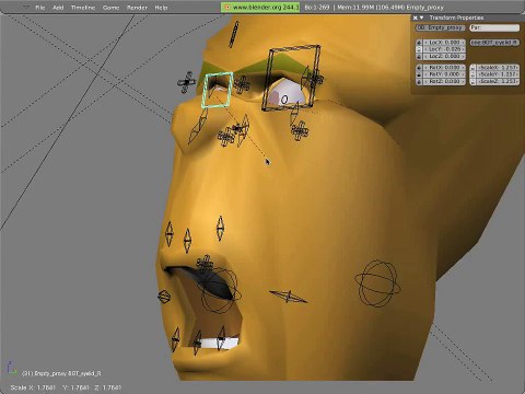 BLENDER 3D computer graphics software COURSE Part 30 / The Mancandy / Cartoon Take 2