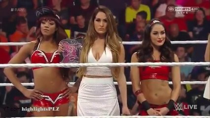 Becky Lynch vs Alicia Fox  Beat the Clock Challenge Raw 31 august 2015
