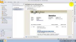 How to activate your VIRUSfighter product key