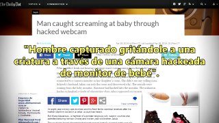 Cosas horribles vistas en monitores de bebé | Dross Angel David Revilla