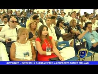 GIOVINAZZO | Everest015, "Guerra e Pace": a confronto Toti ed Emiliano