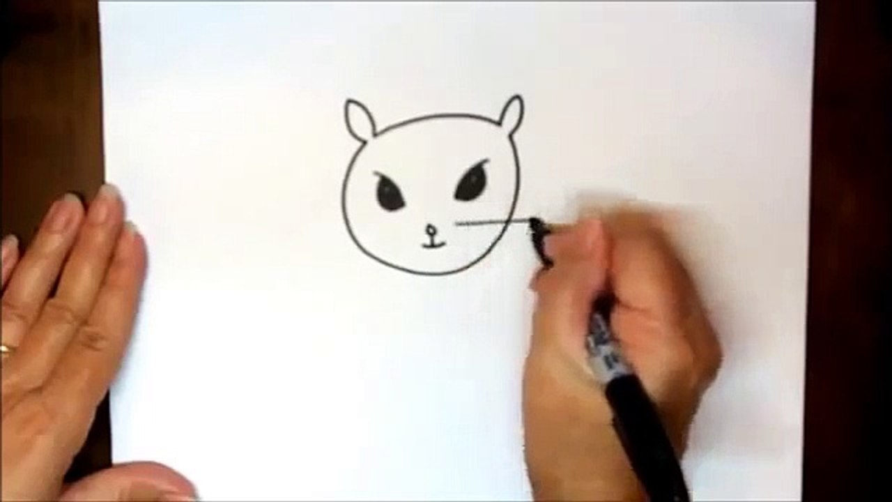 How to Draw a Cartoon Squirrel Easy Step by Step Tutorial