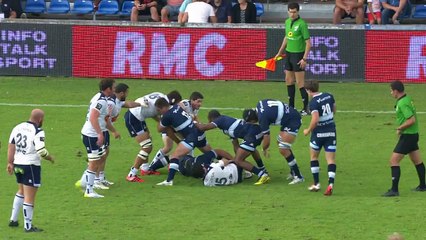 TOP 14 - Agen - Racing 92 : 30-18 - ESSAI Marc ANDREU (RAC) - Saison 2015/2016