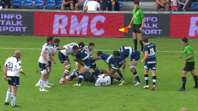 TOP 14 - Agen - Racing 92 : 30-18 - ESSAI Marc ANDREU (RAC) - Saison 2015/2016
