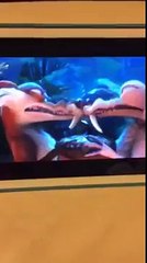 Ice age cartoon scrat and scratte dancing tango music