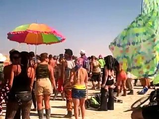 Robot Heart Burning Man 2012 late morning after Sunrise Sunday