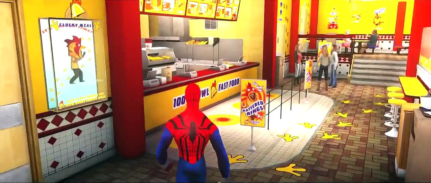 Disney Cars Pixar Spiderman Nursery Rhymes  Lightning McQueen USA (Songs for Children with Action)