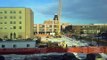 Timelapse Shows Construction of Office Building in Iowa