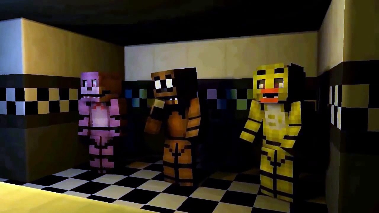 Minecraft Animação:Five Nights at Freddy's 1 Song - The Living Tombstone