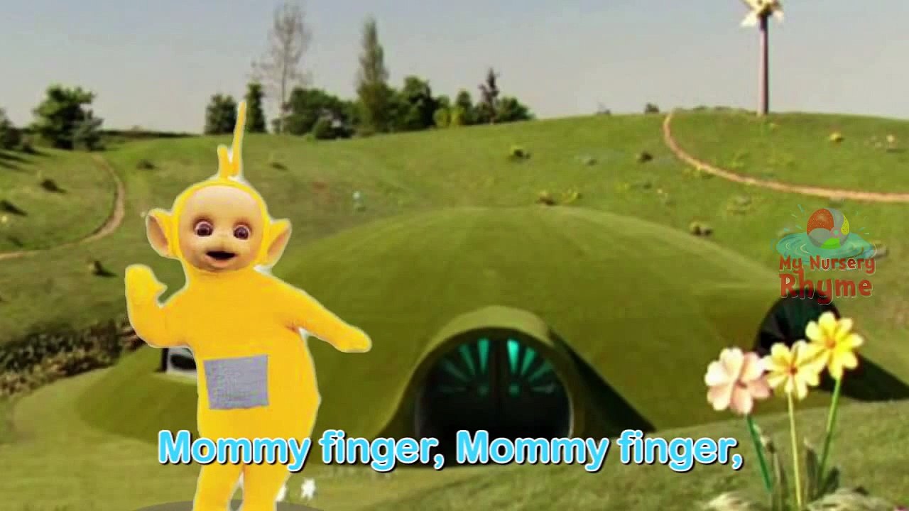 [Nursery Rhymes For Children] TELETUBBIES Finger Family Cartoon Animation