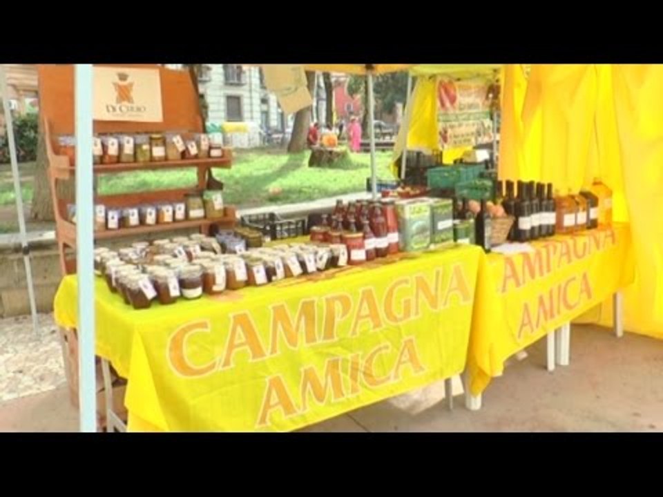 Napoli - Coldiretti, ritornano i mercati di "Campagna Amica" (05.09.15)