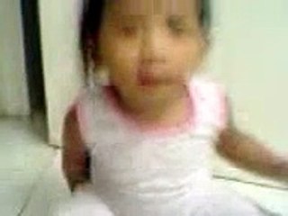1 year old baby girl solving math ... just for fun,,, enjoy :D