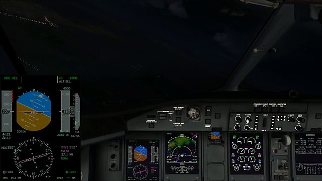 FSX Majestic Dash8 Q400 Funny Approach Into Phoenix Sky Harbor Airport on Vatsim