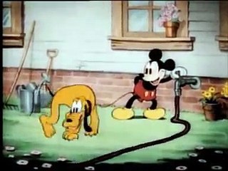 Mickey Mouse 1934 Playful Pluto