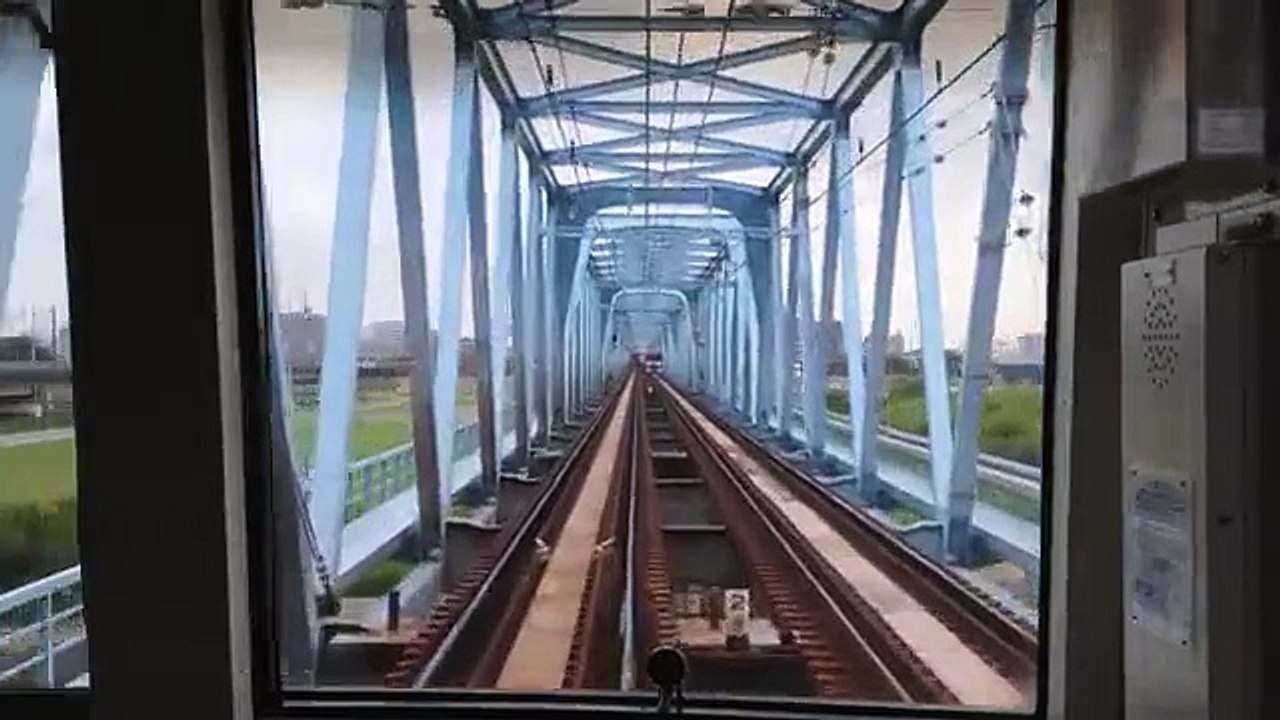 前面展望（京急川崎7番線～品川駅）