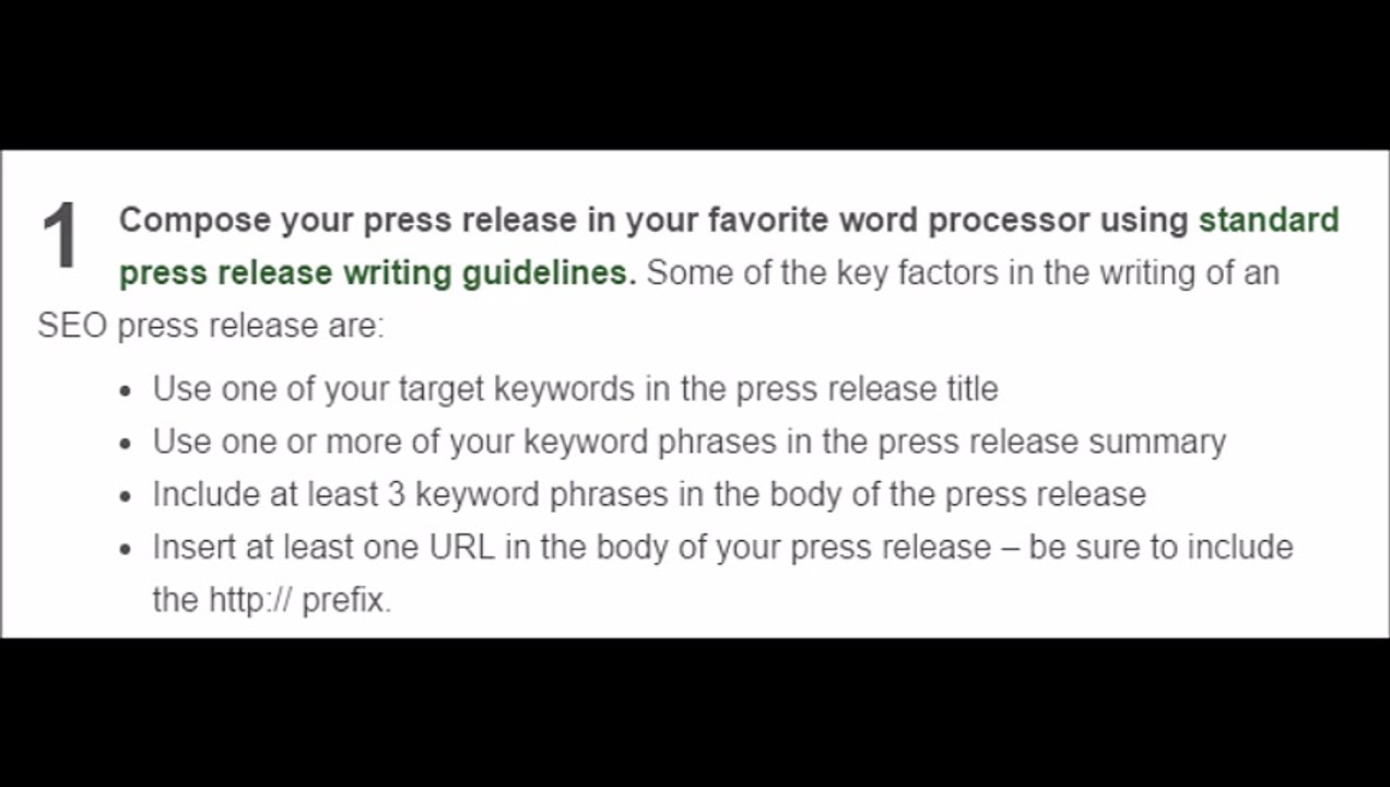 How to Submit a Press Release Online