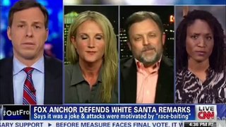 CNN Panel White Santa