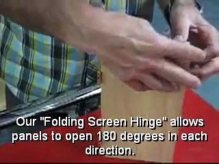 Folding Screen Hinges