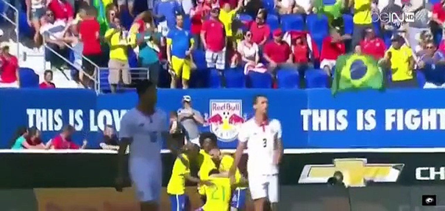 Costa Rica vs Brazil 0-1 | Full Goals & Highlights | International Friendly 5/09/2015