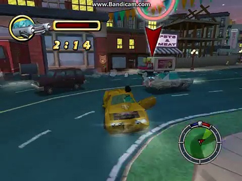 Les simpson hit and run niveau 5 mission bonus fric frac