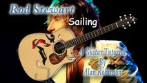 Sailing - Rod Stewart - Acoustic Guitar Lesson (easy)