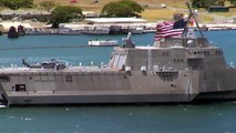 USS Independence (LCS 2) Arrives At Pearl Harbor Naval Base