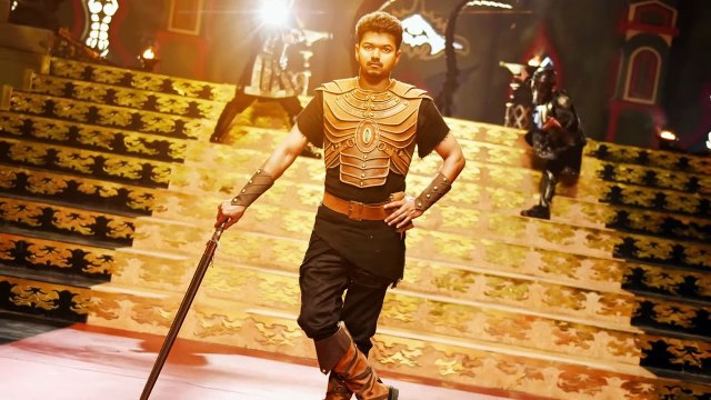 Puli - Jingiliya Lyric - Vijay, Shruti Haasan, Hansika Motwani - DSP - Chimbu Deven