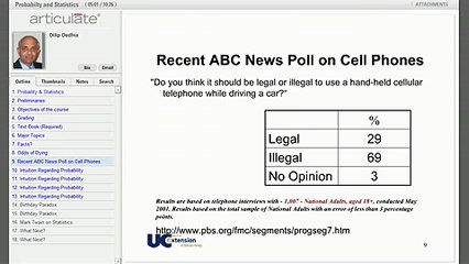 Probability and Statistics