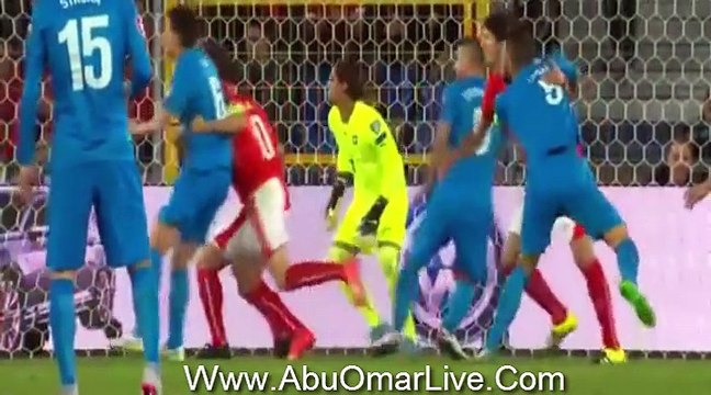 Qualifying for the Euro 2016 Switzerland Slovenia