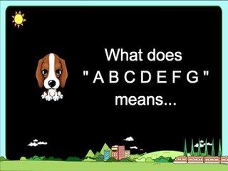 Wanted! What does the meaning of "A,B,C,D,E,F,G" & "H,I,J,K".