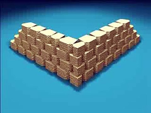 How to build a retaining wall with an outside 90 degree wall