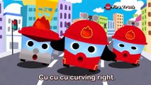 Fire truck song for kids   monster truck   garbage trucks   Ambulance Fire Police cartoon