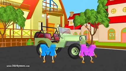 Letter M Song - 3D Animation Learning English Alphabet ABC Songs For children