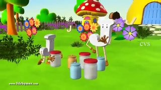 Letter J Song - 3D Animation Learning English Alphabet ABC Songs For children