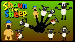 Finger Family Nursery Rhymes   Cartoon Shaun The Sheep Finger Family Rhymes for Children 2