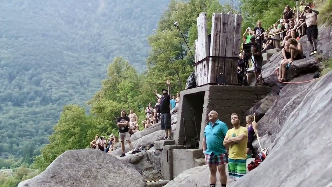 Laso Schaller's Insane 59 Meter Cliff Jump!