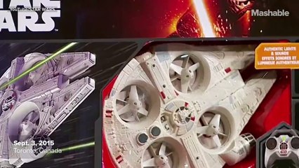 Star Wars  : un drône Millenium Falcon ! Génial !