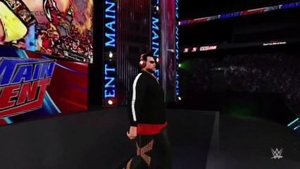 WWE 2K15 PS4 1080p HD Modo carrera Alberto vs Rusev