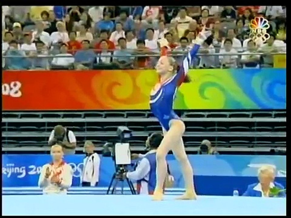 Ksenia Semenova (RUS) : 2008 Beijing Olympics : Qual FX
