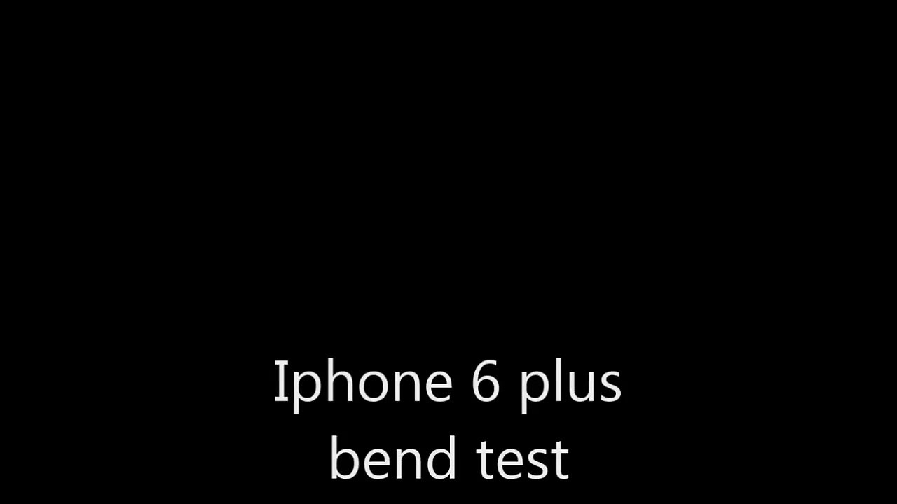 Iphone 6 plus bendgate - bending - bend test