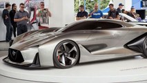 Nissan Concept 2020 Vision Gran Turismo live at 2014 Goodwood FOS