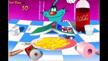 Oggy and the Cockroaches Oggys Fries Game Play Walkthrough
