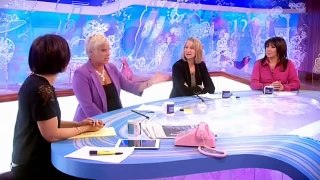 Joanna Lumley interview on Loose Women - 24th January 2013 (NTAs, Ab Fab)