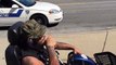 Slow-Speed Chase: Watch as Police Pursue Angry Man in Wheelchair Who Refuses to Stop