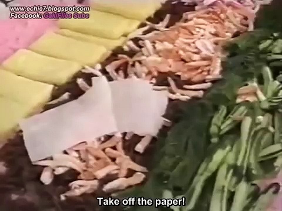 EngSub ごっつええ感じ「巨大巻き寿司」Gottsu Ee Kanji   Sushi Challenge