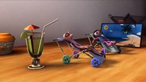Hoạt hình Hai chú thằn lằn tinh nghịchTaka & Maka tập 5 Sunburn Funny animated cartoon for kids