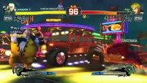 Batalla de Ultra Street Fighter IV: Rufus vs Ken