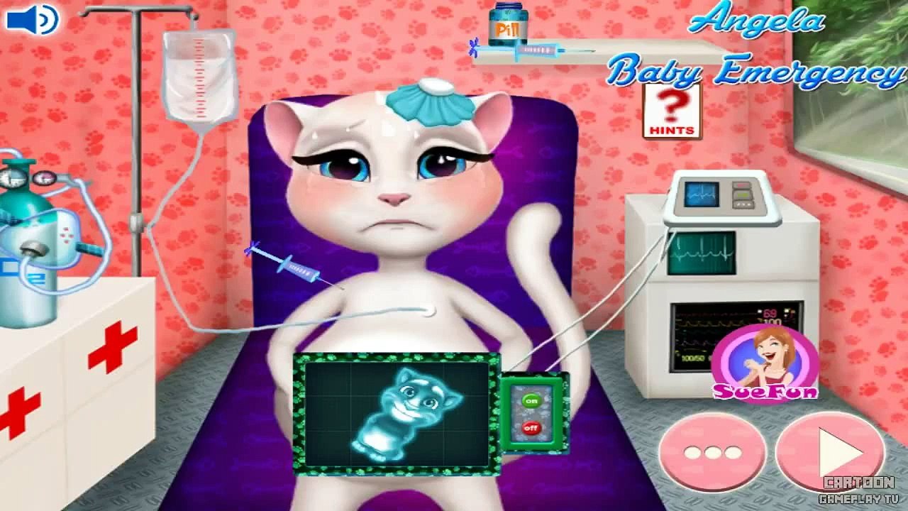 Kids & Children's Games to Play - Angela Baby Emergency ♡ New 2015 Online Cartoon play